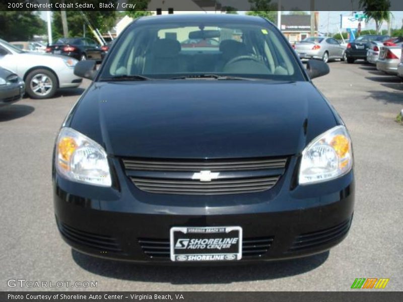 Black / Gray 2005 Chevrolet Cobalt Sedan