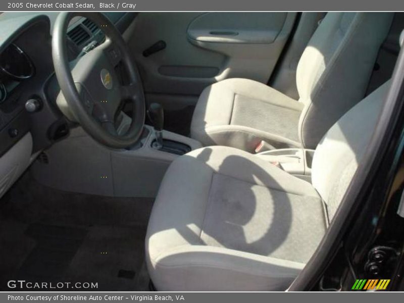 Black / Gray 2005 Chevrolet Cobalt Sedan
