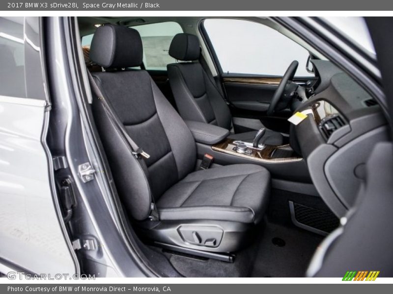 Space Gray Metallic / Black 2017 BMW X3 sDrive28i