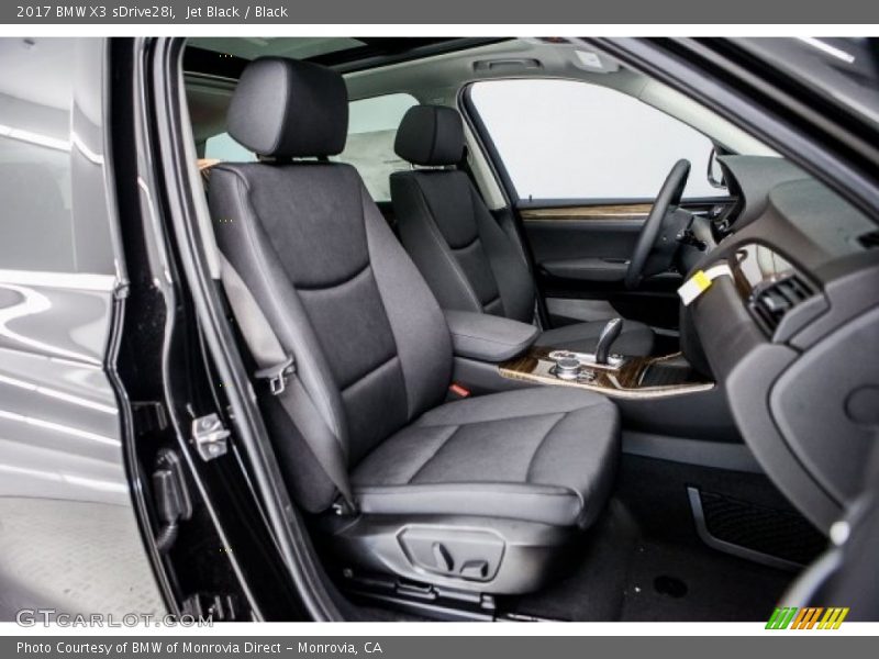 Jet Black / Black 2017 BMW X3 sDrive28i