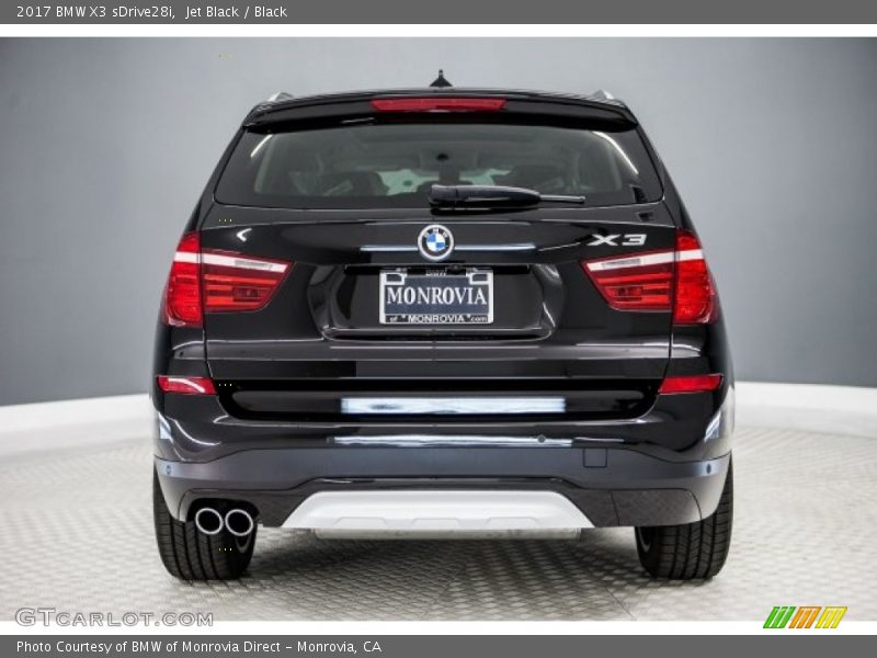 Jet Black / Black 2017 BMW X3 sDrive28i