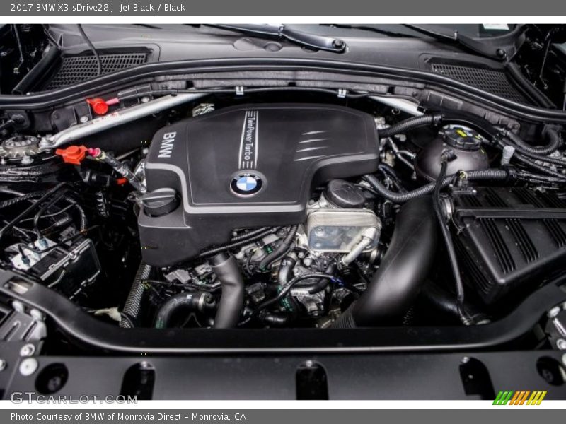 Jet Black / Black 2017 BMW X3 sDrive28i