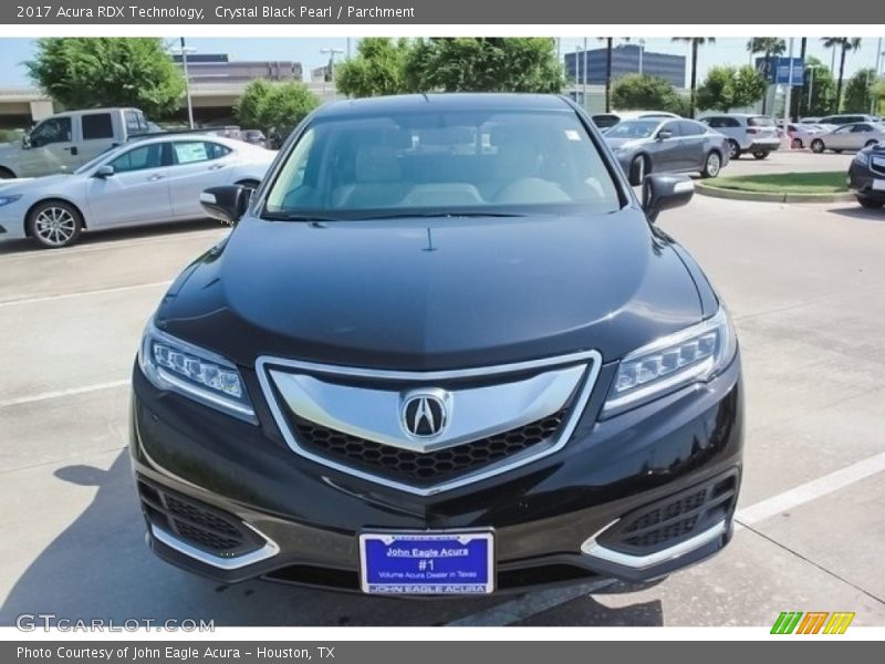 Crystal Black Pearl / Parchment 2017 Acura RDX Technology