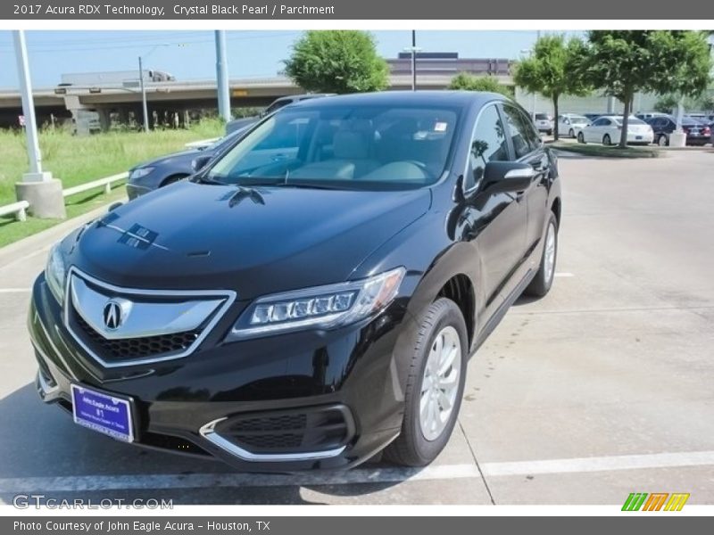 Crystal Black Pearl / Parchment 2017 Acura RDX Technology