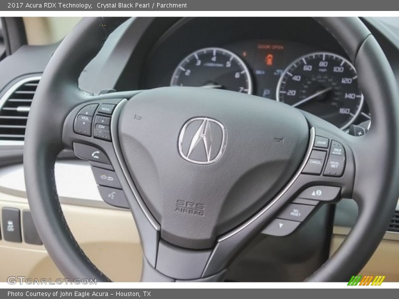 Crystal Black Pearl / Parchment 2017 Acura RDX Technology
