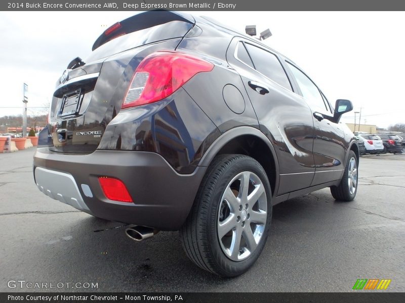 Deep Espresso Brown Metallic / Ebony 2014 Buick Encore Convenience AWD