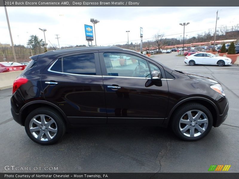 Deep Espresso Brown Metallic / Ebony 2014 Buick Encore Convenience AWD