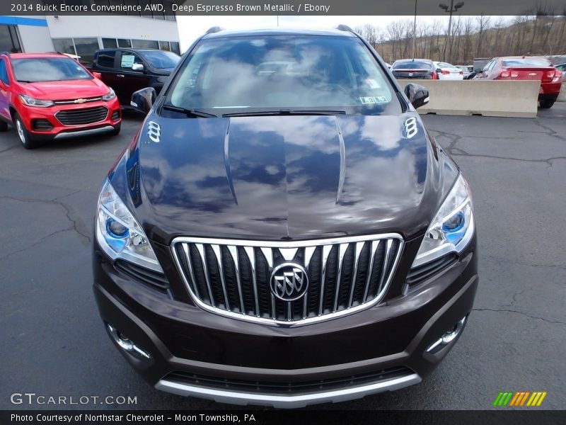 Deep Espresso Brown Metallic / Ebony 2014 Buick Encore Convenience AWD