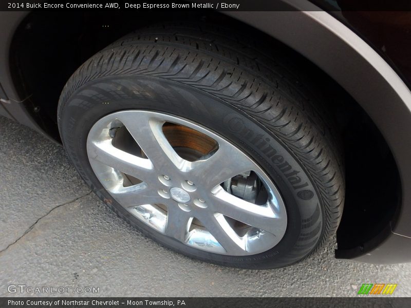 Deep Espresso Brown Metallic / Ebony 2014 Buick Encore Convenience AWD
