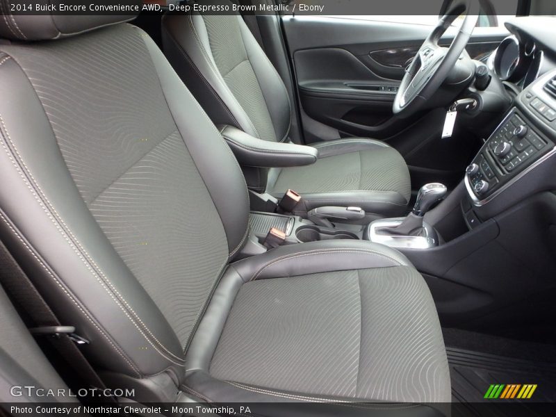 Deep Espresso Brown Metallic / Ebony 2014 Buick Encore Convenience AWD