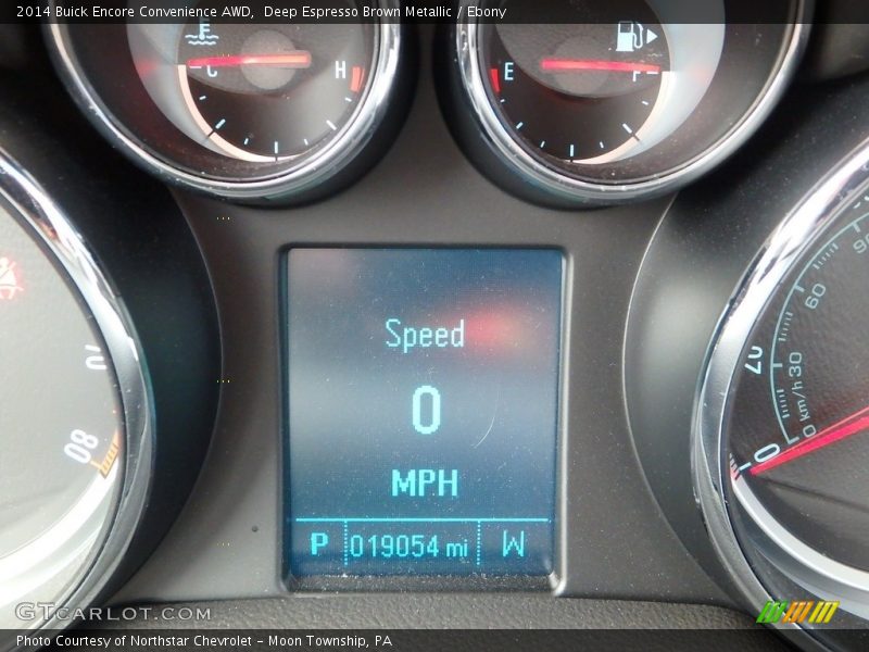 Deep Espresso Brown Metallic / Ebony 2014 Buick Encore Convenience AWD