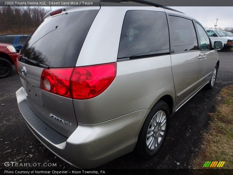 Desert Sand Mica / Taupe 2009 Toyota Sienna XLE