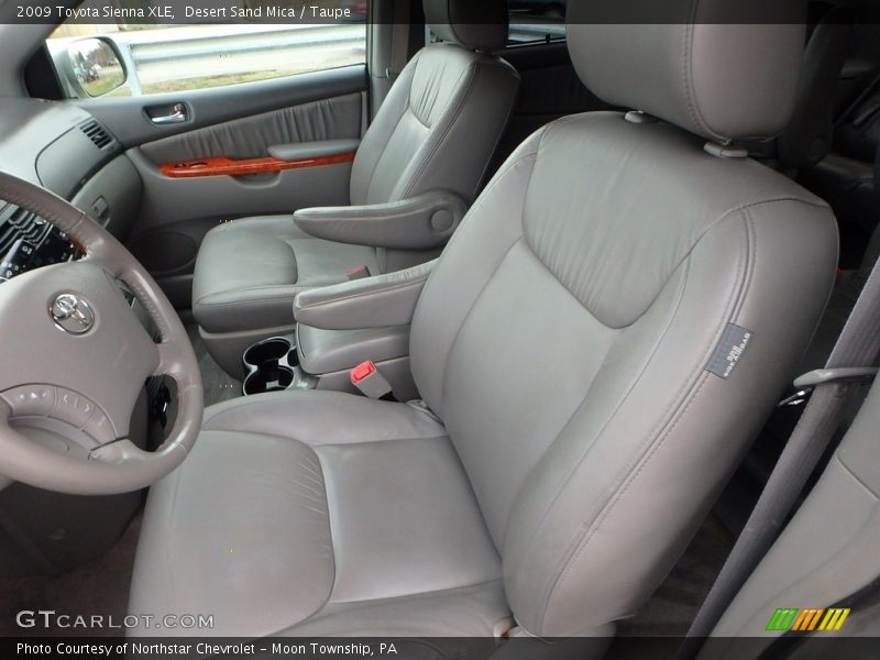 Desert Sand Mica / Taupe 2009 Toyota Sienna XLE