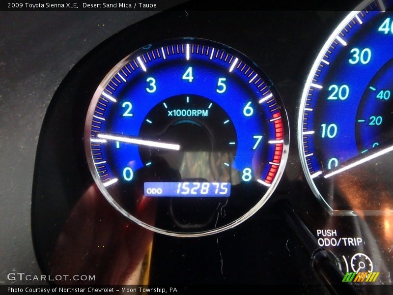 Desert Sand Mica / Taupe 2009 Toyota Sienna XLE