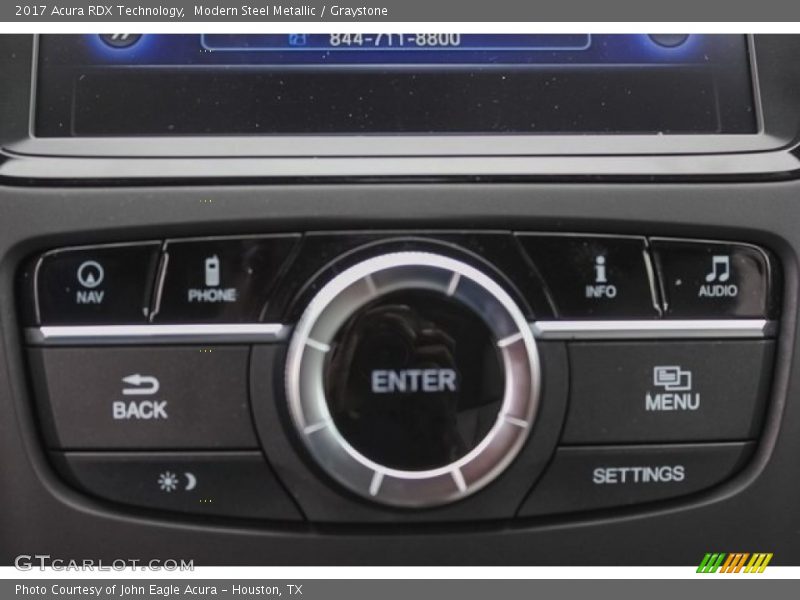 Modern Steel Metallic / Graystone 2017 Acura RDX Technology