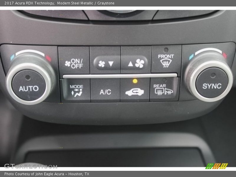 Modern Steel Metallic / Graystone 2017 Acura RDX Technology