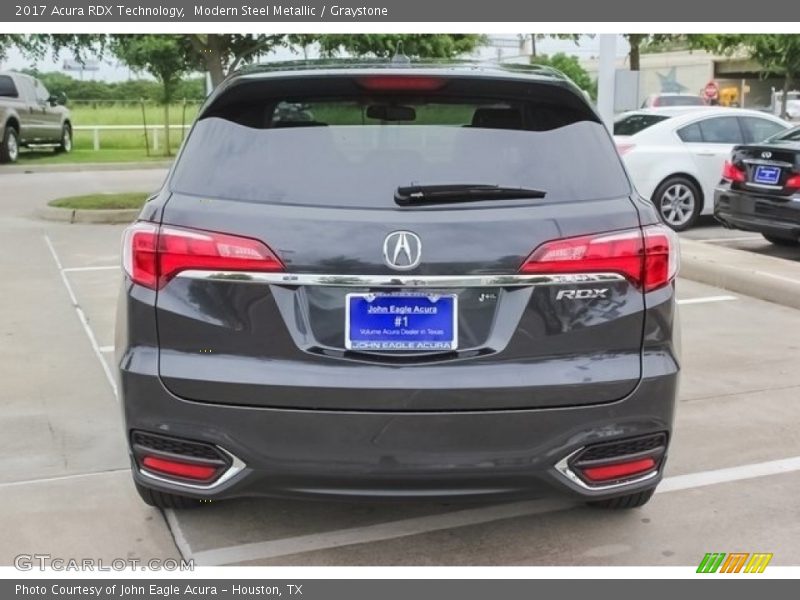 Modern Steel Metallic / Graystone 2017 Acura RDX Technology