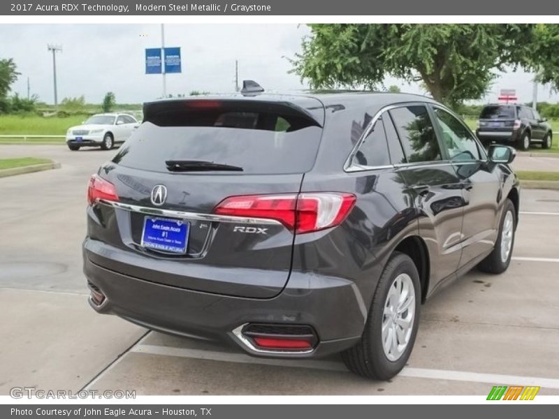 Modern Steel Metallic / Graystone 2017 Acura RDX Technology
