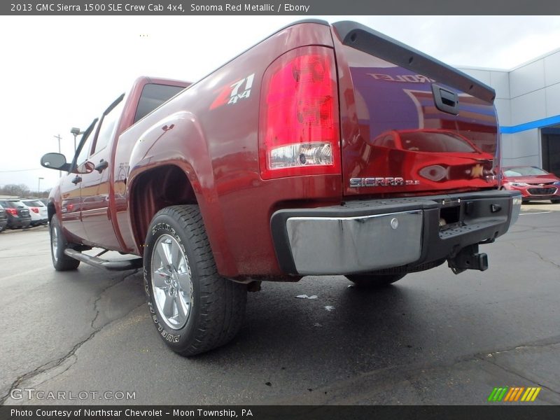 Sonoma Red Metallic / Ebony 2013 GMC Sierra 1500 SLE Crew Cab 4x4