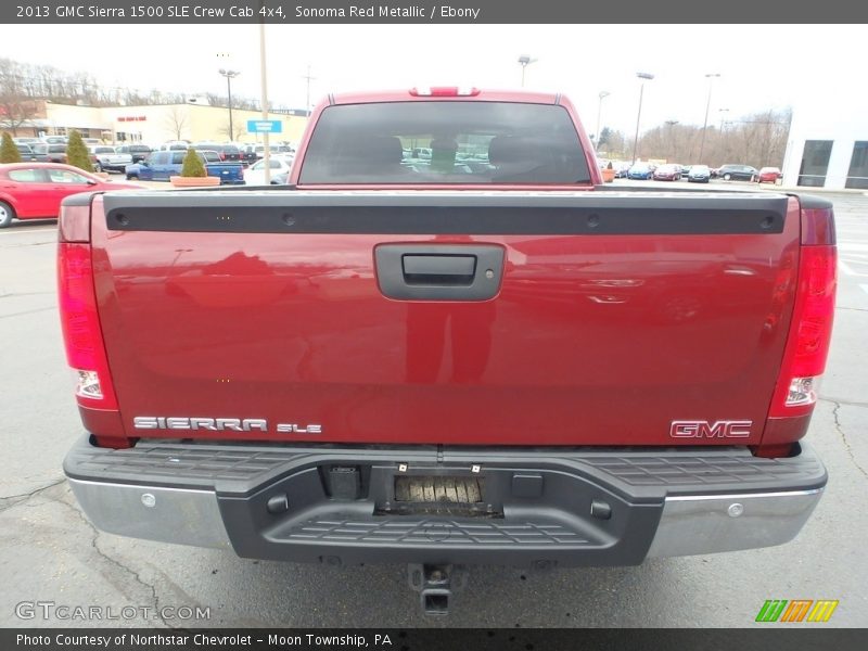 Sonoma Red Metallic / Ebony 2013 GMC Sierra 1500 SLE Crew Cab 4x4