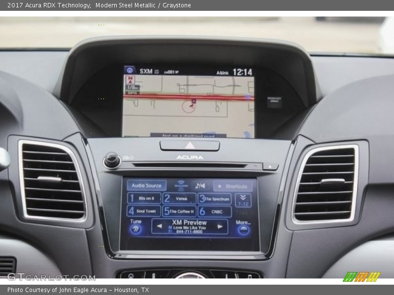 Modern Steel Metallic / Graystone 2017 Acura RDX Technology