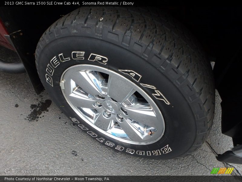 Sonoma Red Metallic / Ebony 2013 GMC Sierra 1500 SLE Crew Cab 4x4