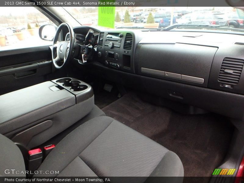 Sonoma Red Metallic / Ebony 2013 GMC Sierra 1500 SLE Crew Cab 4x4