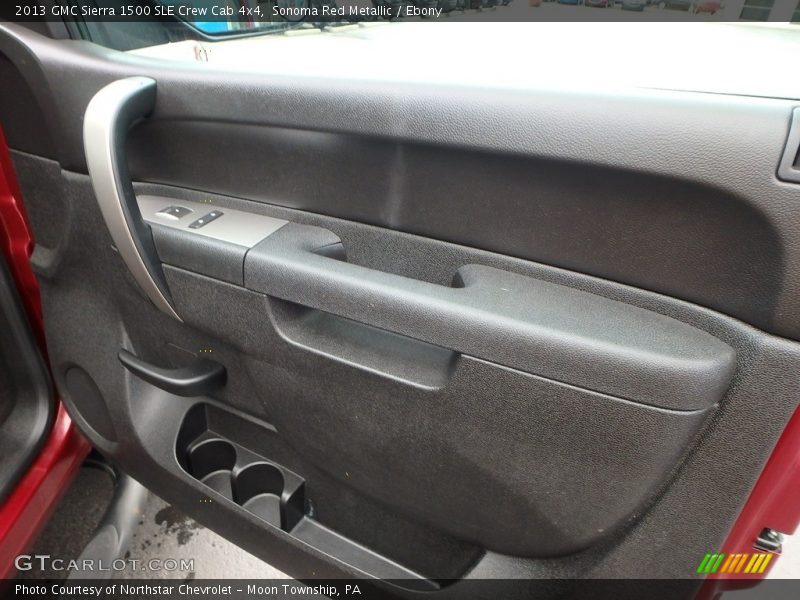 Sonoma Red Metallic / Ebony 2013 GMC Sierra 1500 SLE Crew Cab 4x4