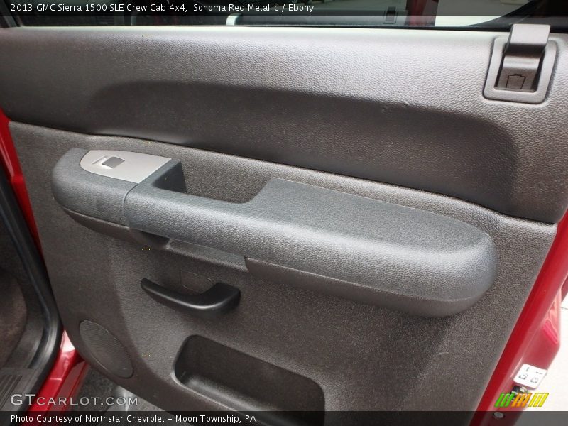 Sonoma Red Metallic / Ebony 2013 GMC Sierra 1500 SLE Crew Cab 4x4