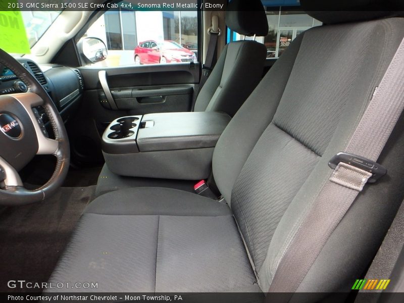 Sonoma Red Metallic / Ebony 2013 GMC Sierra 1500 SLE Crew Cab 4x4