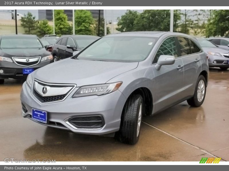 Lunar Silver Metallic / Ebony 2017 Acura RDX Technology