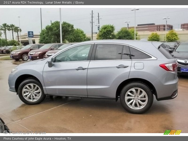 Lunar Silver Metallic / Ebony 2017 Acura RDX Technology