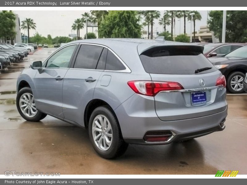 Lunar Silver Metallic / Ebony 2017 Acura RDX Technology