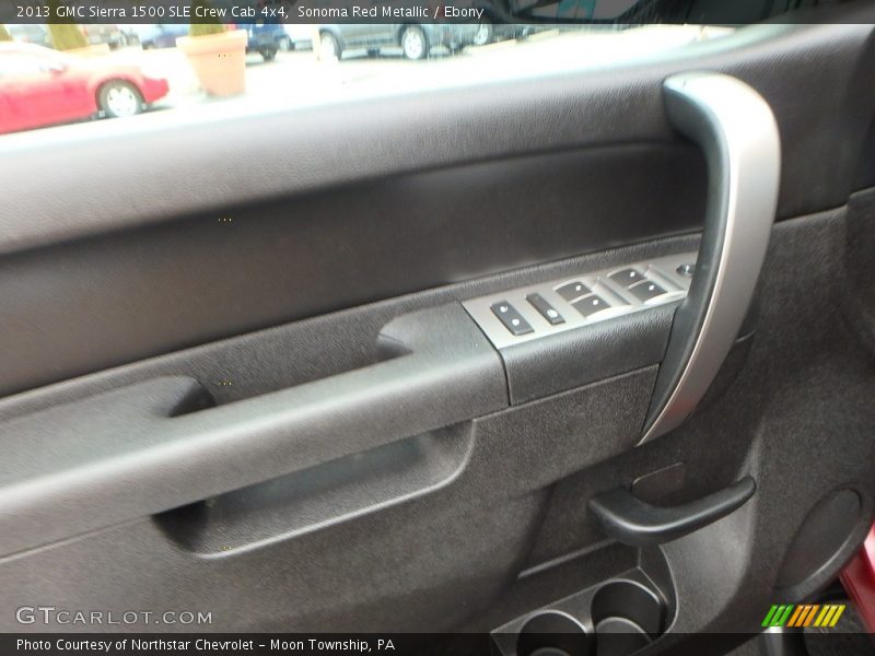Sonoma Red Metallic / Ebony 2013 GMC Sierra 1500 SLE Crew Cab 4x4