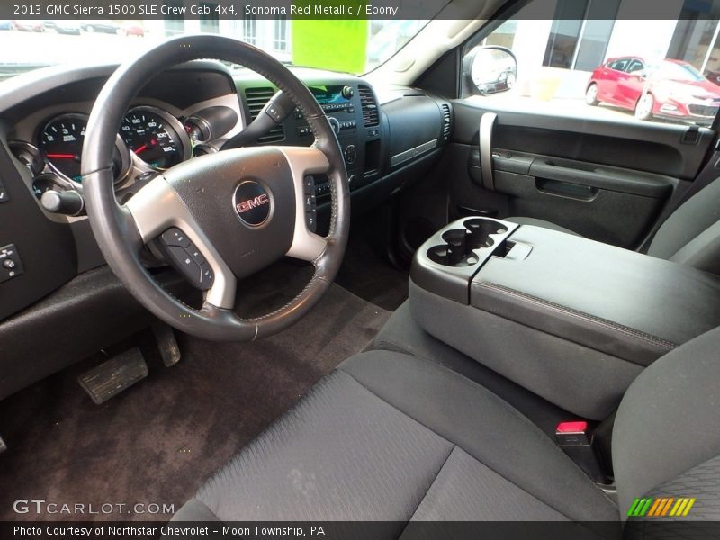 Sonoma Red Metallic / Ebony 2013 GMC Sierra 1500 SLE Crew Cab 4x4