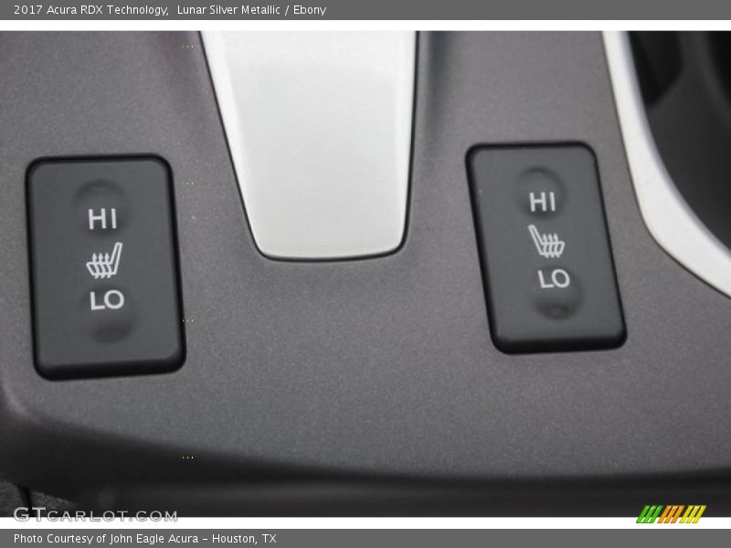 Lunar Silver Metallic / Ebony 2017 Acura RDX Technology