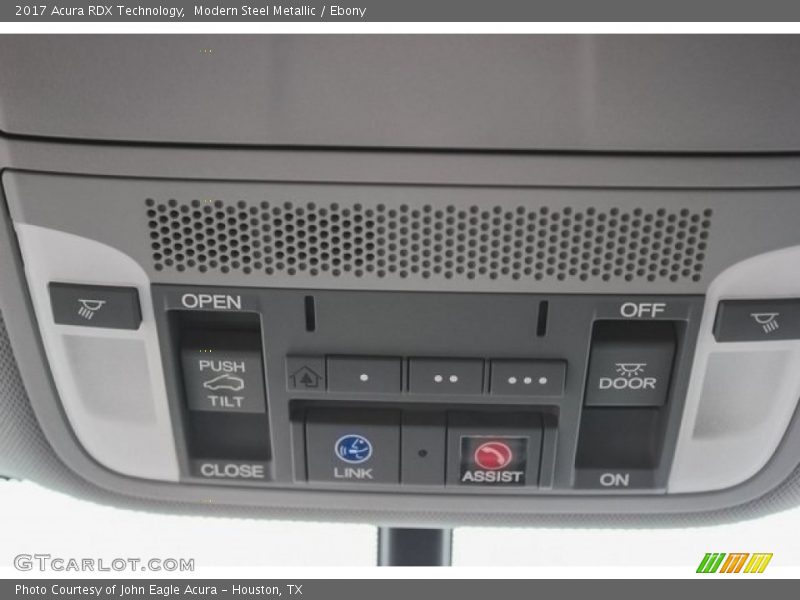 Modern Steel Metallic / Ebony 2017 Acura RDX Technology