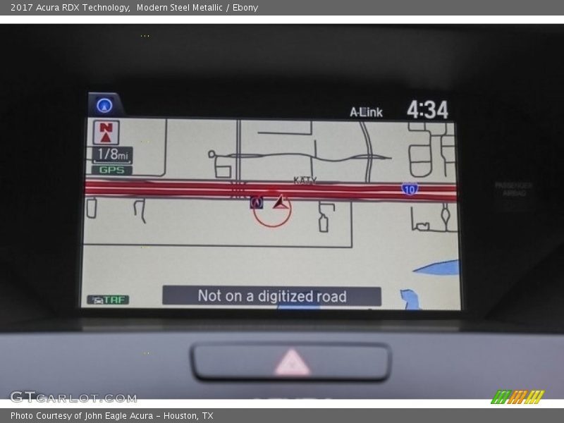 Modern Steel Metallic / Ebony 2017 Acura RDX Technology