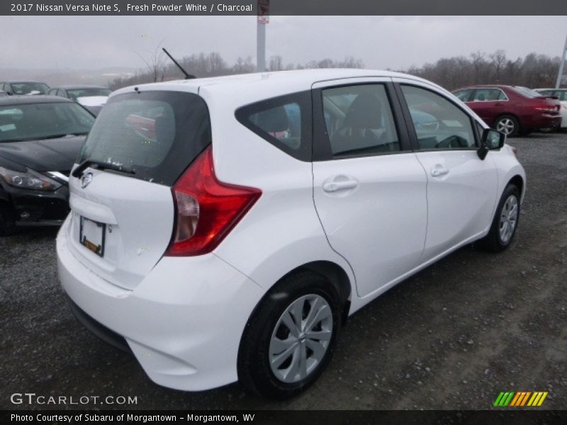 Fresh Powder White / Charcoal 2017 Nissan Versa Note S