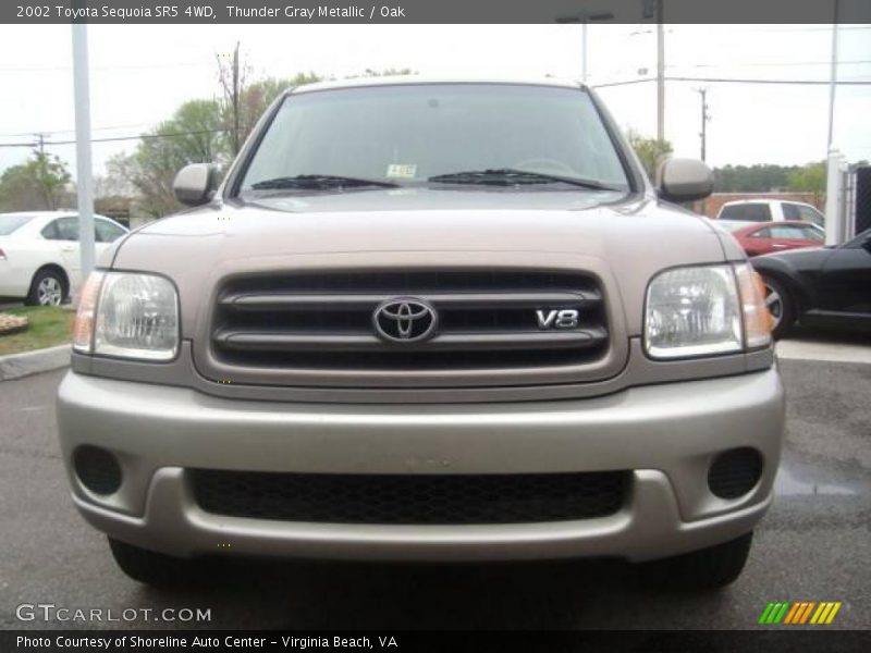 Thunder Gray Metallic / Oak 2002 Toyota Sequoia SR5 4WD