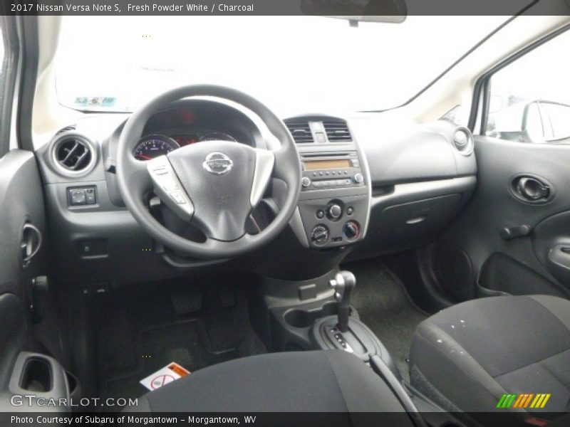 Fresh Powder White / Charcoal 2017 Nissan Versa Note S