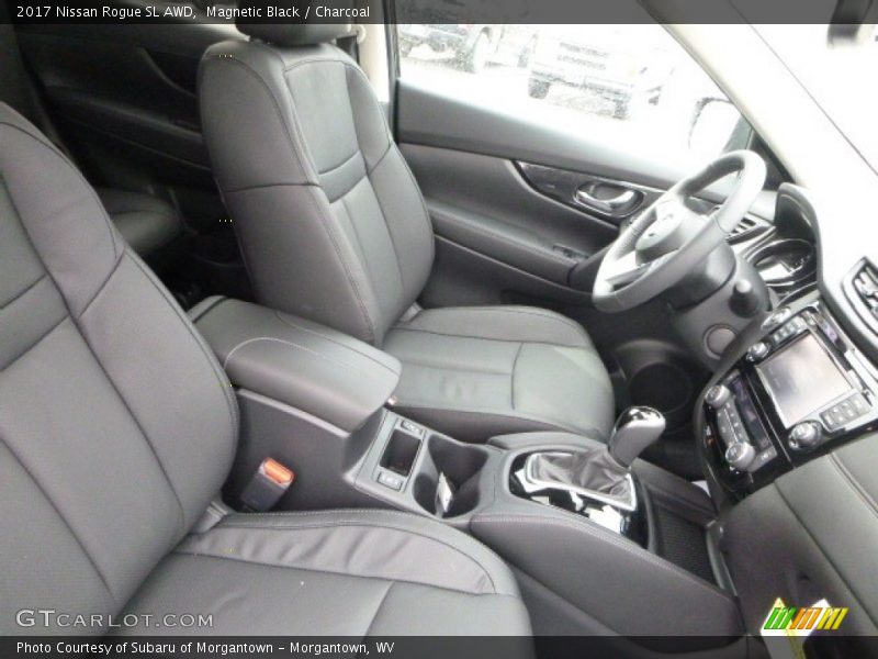 Magnetic Black / Charcoal 2017 Nissan Rogue SL AWD