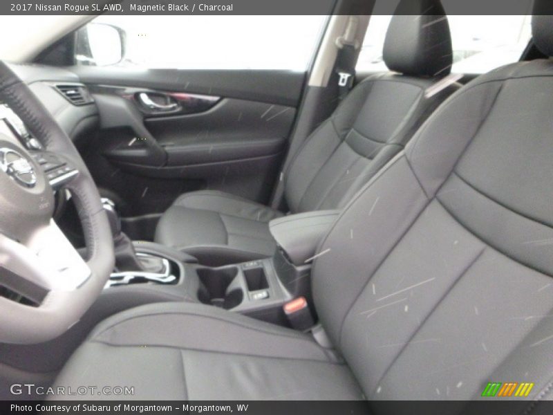 Magnetic Black / Charcoal 2017 Nissan Rogue SL AWD