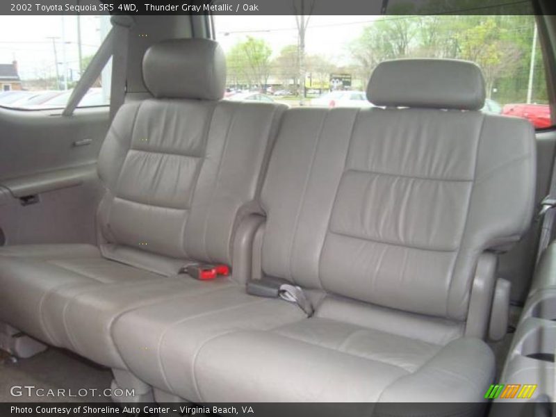 Thunder Gray Metallic / Oak 2002 Toyota Sequoia SR5 4WD