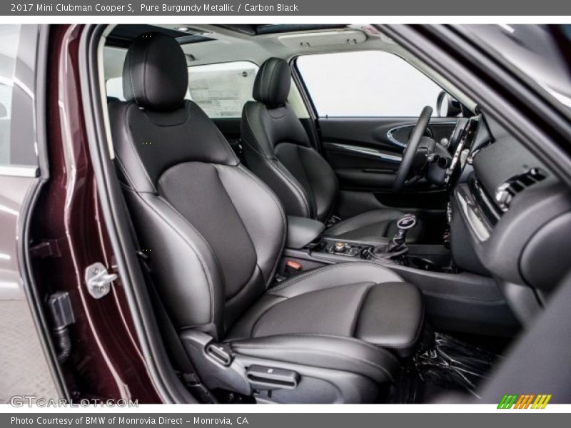  2017 Clubman Cooper S Carbon Black Interior