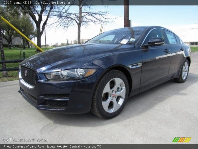 Dark Sapphire Blue / Jet 2017 Jaguar XE 25t