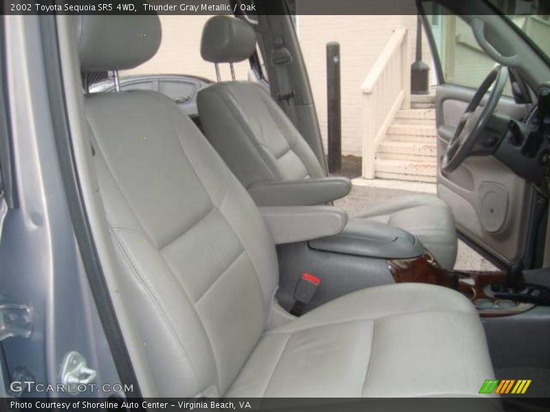 Thunder Gray Metallic / Oak 2002 Toyota Sequoia SR5 4WD