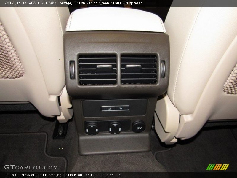 British Racing Green / Latte w/Espresso 2017 Jaguar F-PACE 35t AWD Prestige