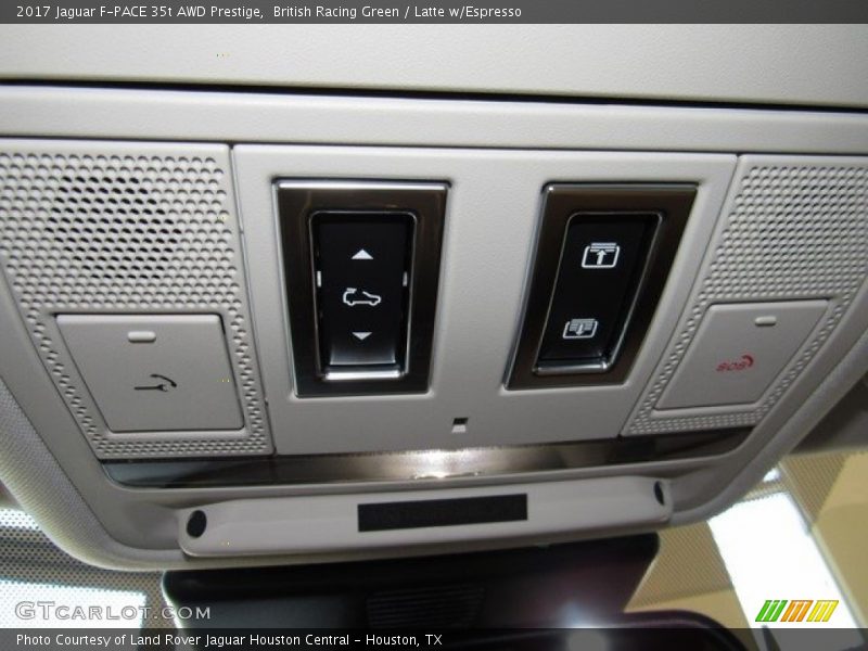 British Racing Green / Latte w/Espresso 2017 Jaguar F-PACE 35t AWD Prestige
