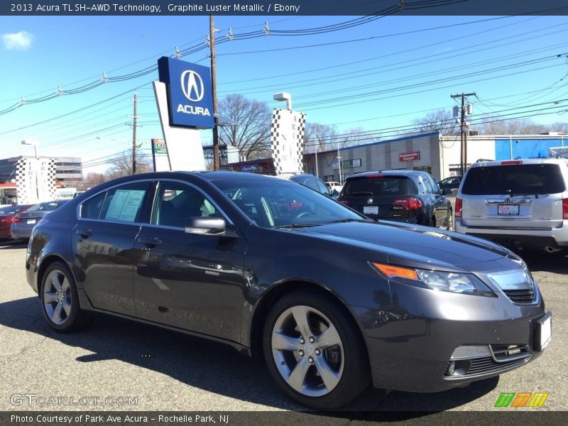 Graphite Luster Metallic / Ebony 2013 Acura TL SH-AWD Technology
